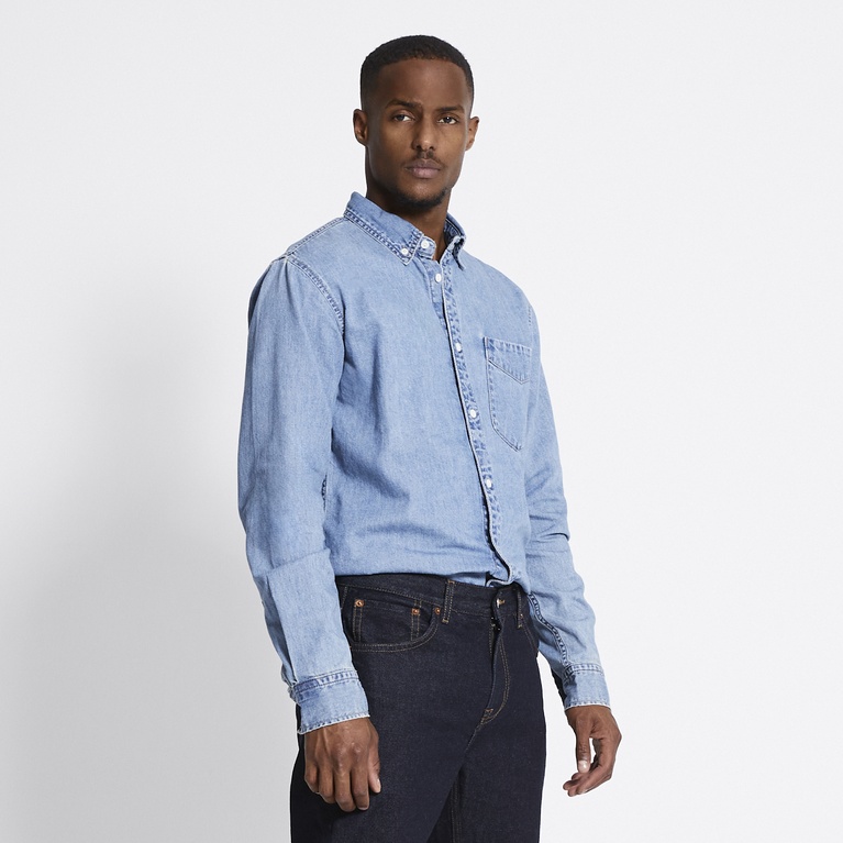 Denim shirt "Dakota" Mid wash